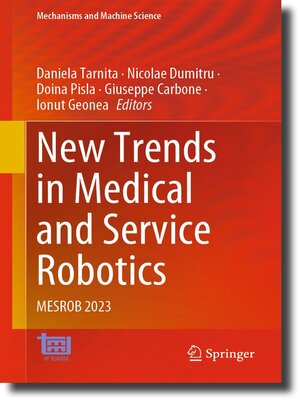 cover image of New Trends in Medical and Service Robotics